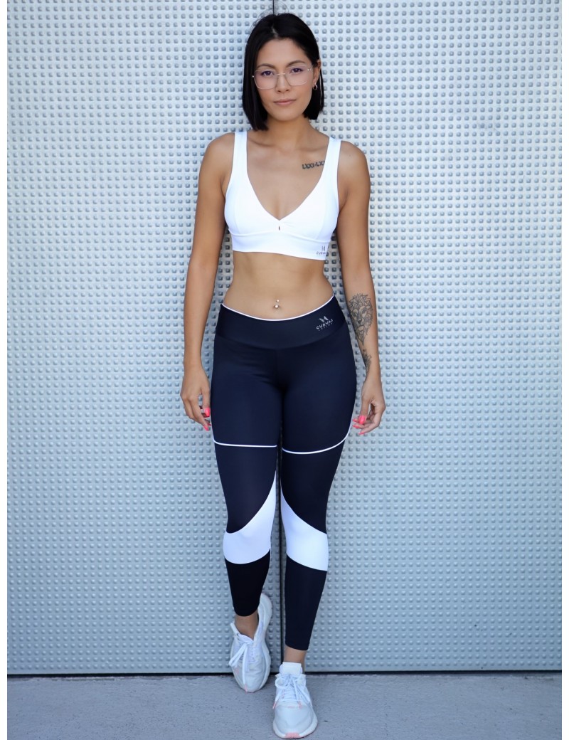 Let's Gym Brazilian Fashion Fitness Clothing Activewear Leggings Shiny Black