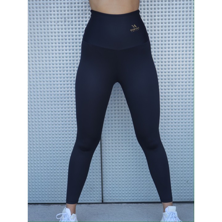 Leggings Lineisy Cintura Alta - Negro